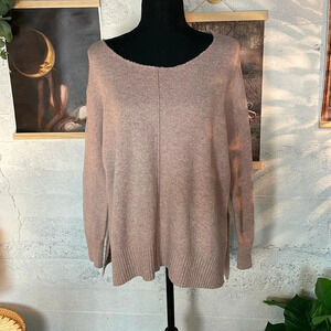 Kaisley pull over sweater pink size medium